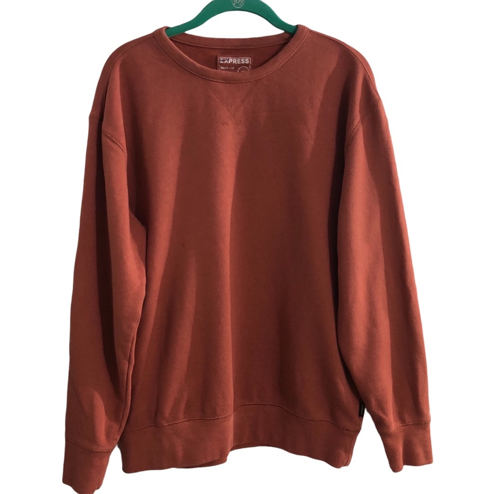 Express women’s sweatshirt, pumpkin, M